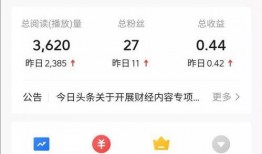 今日头条收益爆料,揭秘自媒体赚钱新风口